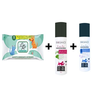 Pack Hygiène Lingettes Tea Tree + Biogance Clean Eye & Clean Ear