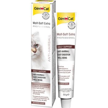GimCat Malt-Soft Paste Extra 50g Complément alimentaire pour chats