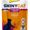 Gimcat Aliment Humide Chat Shinycat Sachet pour chat adulte Stérilisé poulet 70g