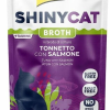 Gimcat Aliment Humide Chat Shinycat Sachet Thon au Saumon 70 gr