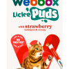 Webbox Lick-e-Puds Gâteries pour chats - Fraise 5 paquet