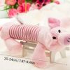 Jouet qui couine en forme de cochon et d'éléphant