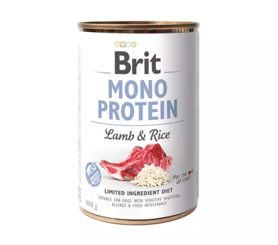 Brit Mono Protein: Lamb & Rice 400G