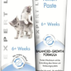 Gimcat Kitten Paste Supplément pour Chat - pâte multivitaminée pour chatons avec calcium 50g