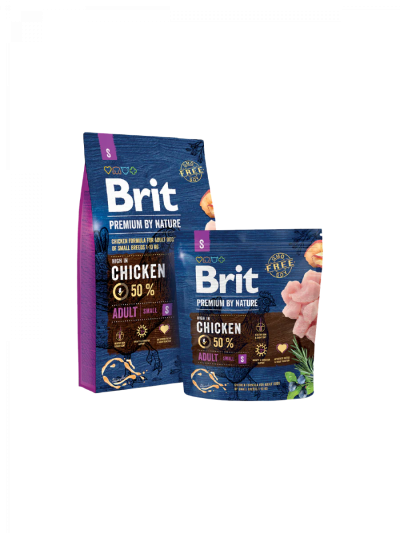 Brit Premium by Nature Aliment Sec Chien ADULT Small 3 Kg