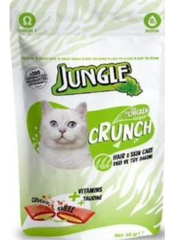 Jungle Cat Crunch (Peau de Poils) Poulet 60 g