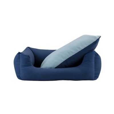 Lit / Berceau yagu oxford bleu-bleu ciel T3 75*64*27CM