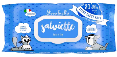 Lingettes Ferribiella- Multi Usage chat et chien (40pcs)