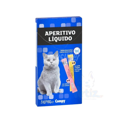 Aperitivo – Snack Liquide pour Chats x8 Sachets