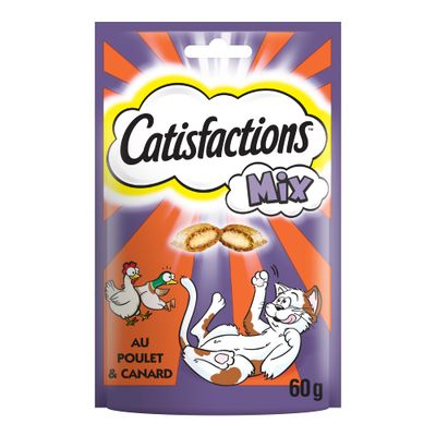 Catisfactions Mix pour chat/chaton 60g