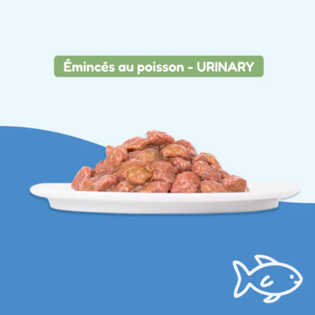 plaisir Émincés au poisson - URINARY SUPPORT (chat adulte & stérilisé) plaisir Émincés au poisson - URINARY SUPPORT (chat adulte & stérilisé)