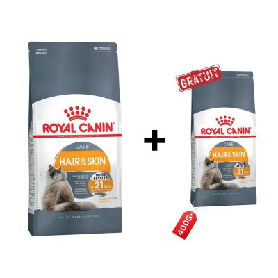 Royal Canin Hair & Skin 33 2kg + 400g Offert