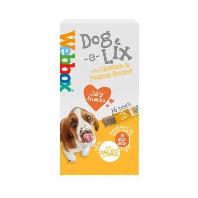 Webbox Dog e Lix with Chicken & Peanut Butter 6x15g