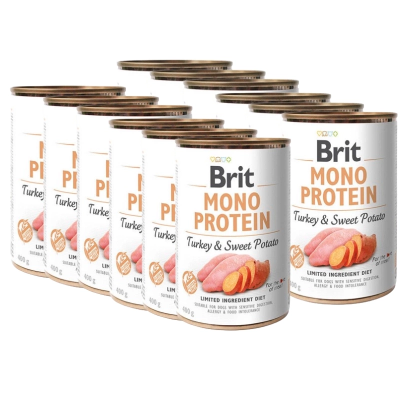 BRIT MONO PROTEINE TURKEY & SWEET POTATO 400g