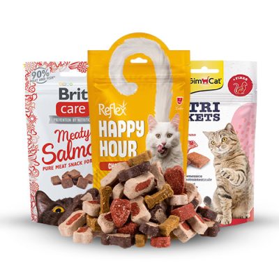 Friandises & Snacks pour Chats
