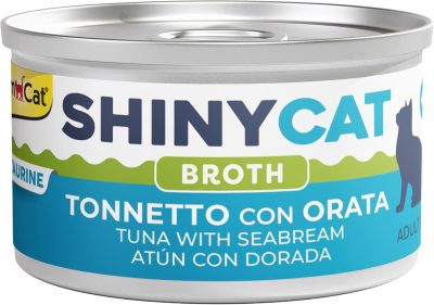 GimCat Shinycat TUNA WITH SEABREAM 70G