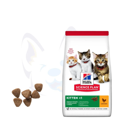 Croquettes Hill’s Science Plan Kitten Chaton Chicken 1.5kg