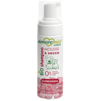 Amoremio Shampoing sec Clorexidina 200ml