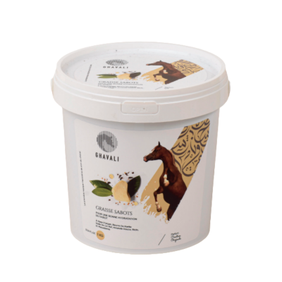 Graisse sabots À Base D’argan, Beurre De Karite Huile De Lin Raf, Amande Douce, Ricin, Et Macadamia