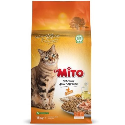 La Mito Croquettes pour Chats adultes au poulet 15kg