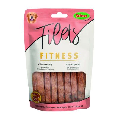 Bubimex Snack Fitness (Gastrointestinal) Chicken Fillets pour chiens 100g