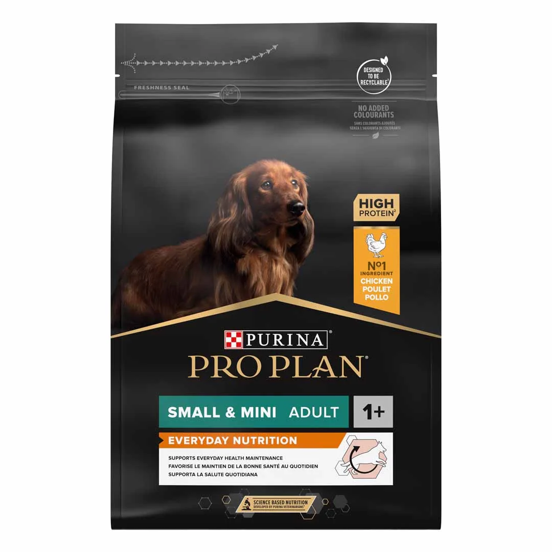 PRO PLA Chien SMALL & MINI ADULT EVERYDAY NUTRITION - POULET 7kg PRO PLA Chien SMALL & MINI ADULT EVERYDAY NUTRITION - POULET 7kg