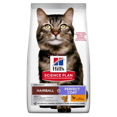 Hill’s Science Plan Croquettes Feline Hairball And Perfect Coat – 7kg Promo