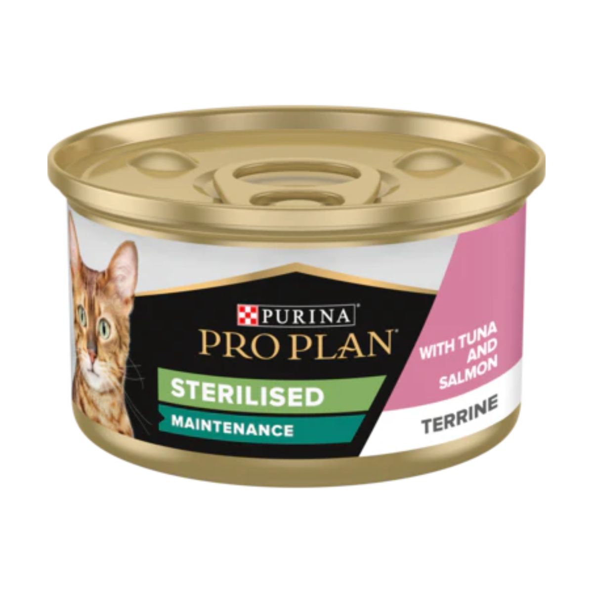 Pâtée PRO PLAN STERILISED MAINTENANCE, au Thon et au Saumon 85G