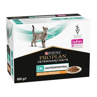Purina Pro Plan Veterinary Diets Feline NF Gastrointestinal Au Poulet – En sauce 10x85g