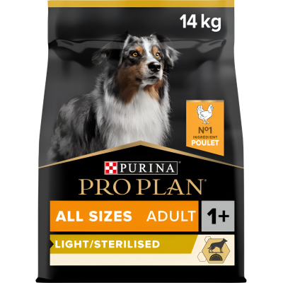 Pro Plan All Sizes Adult Light Sterilised au Poulet 3kg