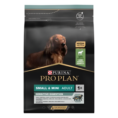 Pro Plan Small and Mini Adult Sensitive Digestion  Riche en Agneau 3Kg