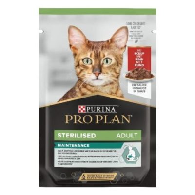 Purina Pro Plan Nutrisavour Sterilised Boeuf 85 g