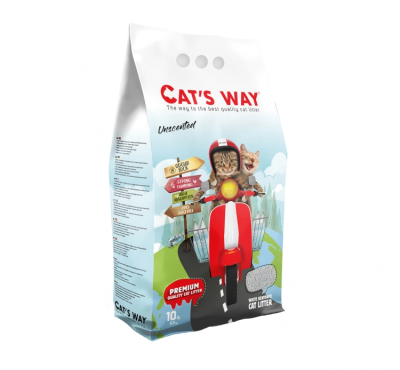 Litière pour chat Cat’s Way bentonite Naturelle 5l