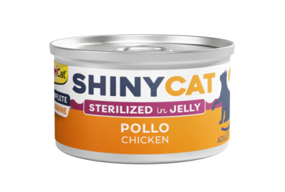 Gimcat Aliment Chat ShinyCat in jelly Sterilized Chicken 70g