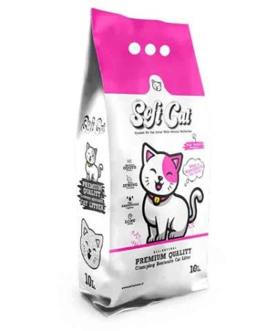 litière Soft Cat Baby Powder 10l
