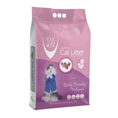 VANCAT - LITIÈRE AGGLOMÉRANTE BABY POWDER 11,8l