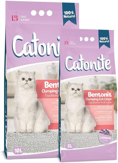 Litière Catonite lavande  pour chat 10L