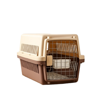 Cage de Transport Premium pour Petit Chien et Chat taille M (480X326X302) CM