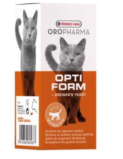 Oro Pharma Complément alimentaire Chat Opti Form (100 comprimés)