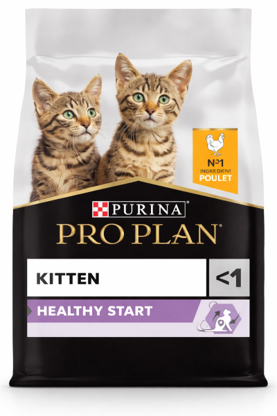 Pro Plan Kitten Healthy Start riche en poulet 3kg