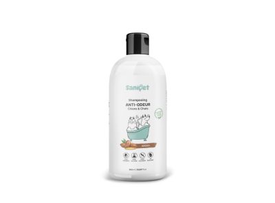Sanipet Shampooing Anti-Odeur à l'Huile d'Argan 500ml
