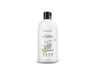 Sanipet Shampooing Anti-Parasites – Fleur d'Oranger 500ml
