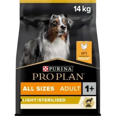 Pro Plan All Sizes Adult Light Sterilised au Poulet 14kg