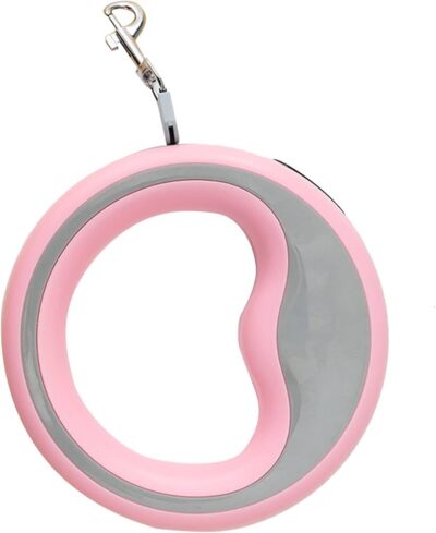 Laisse Rétractable pour Chien Rose 2.5M