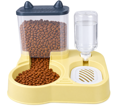 Distributeur  Automatique pour Chat et Chien – Eau & Nourriture