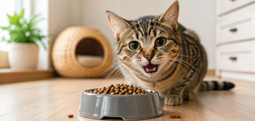 chat toujours faim