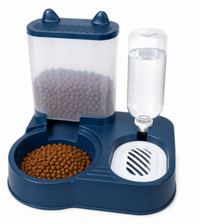 Distributeur  Automatique pour Chat et Chien – Eau & Nourriture