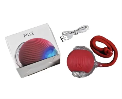 Jouet Interactif pour Chat – Balle Électrique Automatique Rechargeable