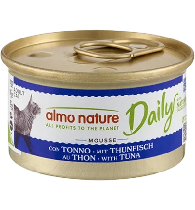 Almo Nature Daily Mousse au Thon 85g pour Chat Adulte