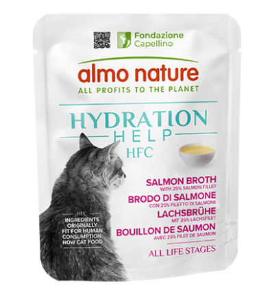 Almo Nature HFC Hydration Help 50g au Saumon pour Chat Adulte